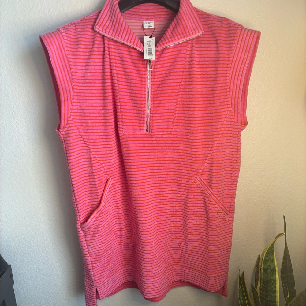 NWT- Anna &Ava terry, romper dress.